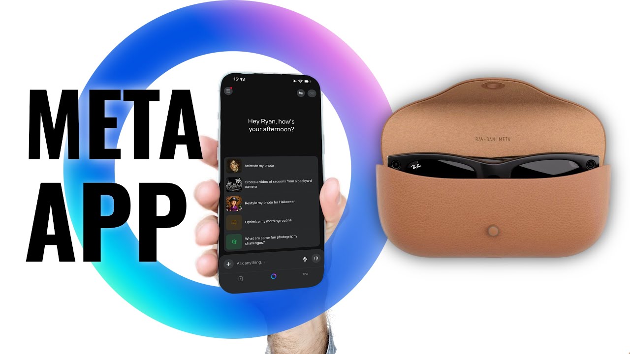 Руководство по приложению Ray-Ban Meta Glasses: Meta AI
