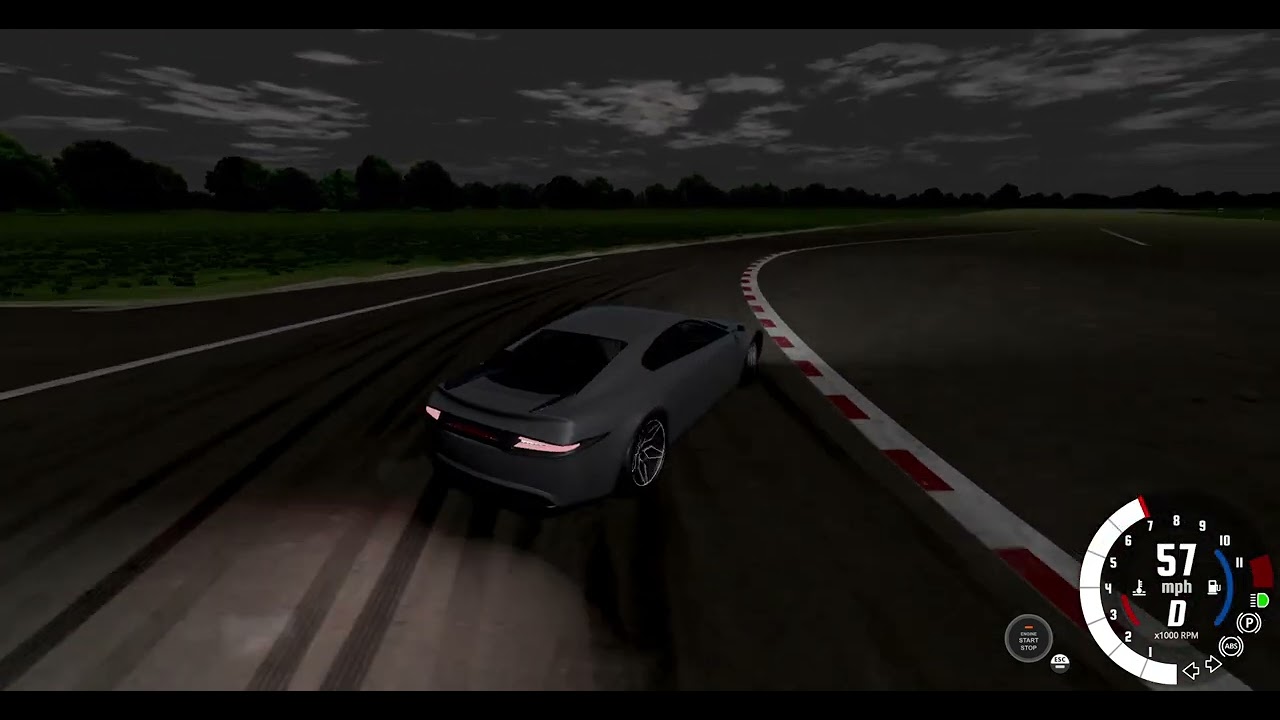 ALL ELECTRIC 2030 Polluxstar P500i Coupe x Top Gear Test Track (1:42.31)