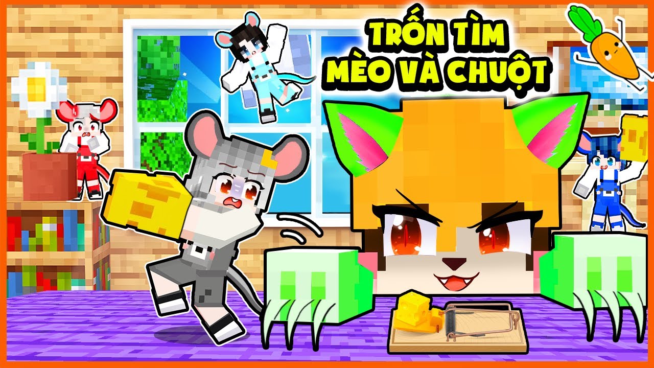 Kamui Thử Thách TRỐN TÌM Nhưng Hero Team Là Mèo Và Chuột