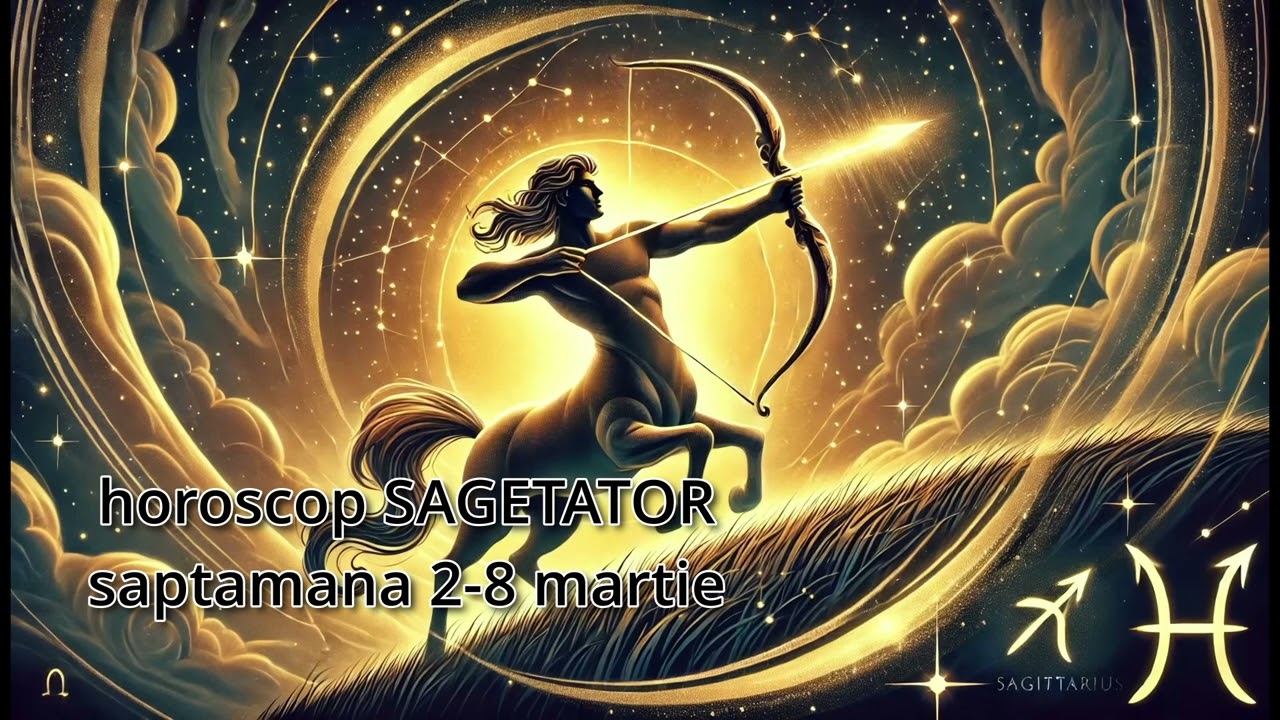 Horoscop Săgetător 2–8 martie | Eclipsa care îți zguduie direcția  #zodiac #horoscope #astrology