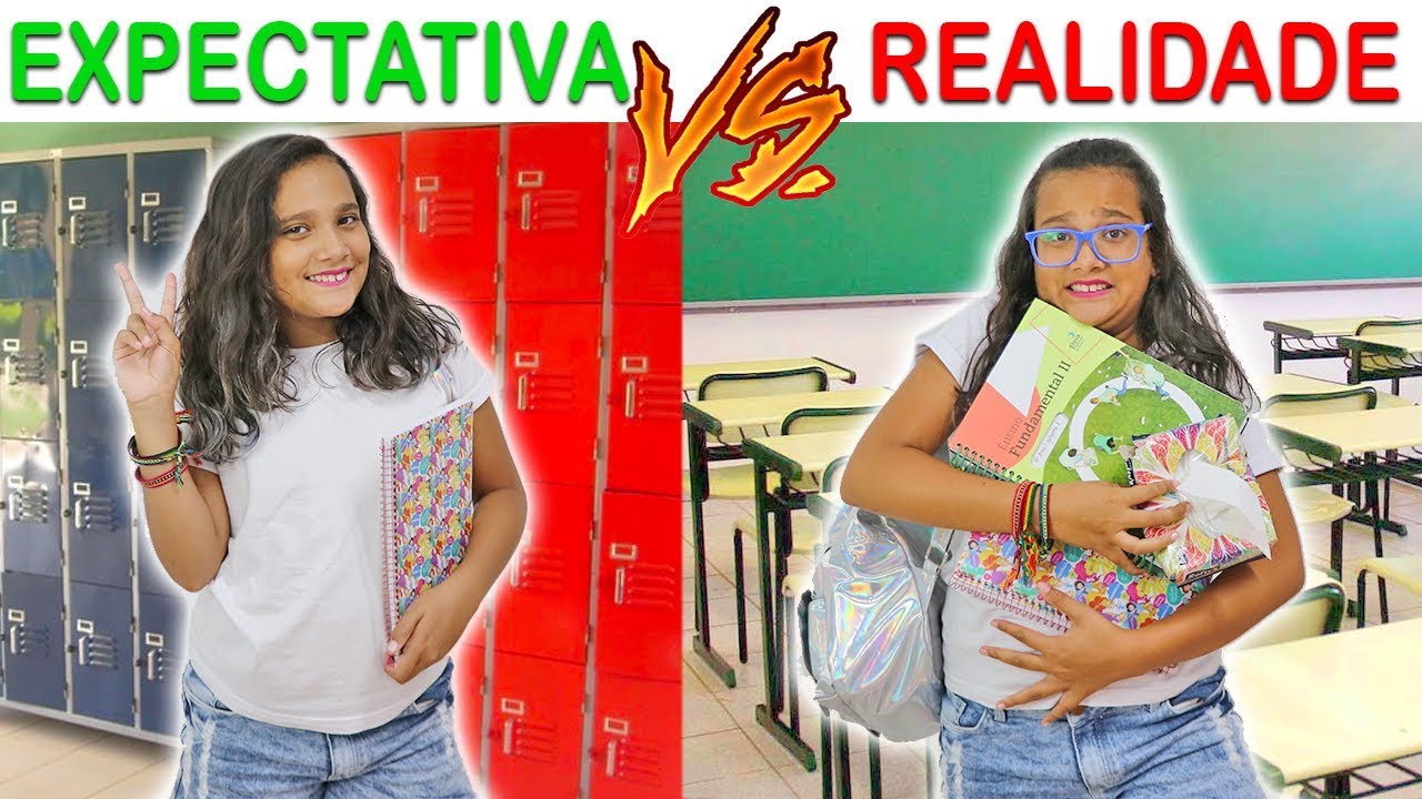 EXPECTATIVA VS REALIDADE - VOLTA ÀS AULAS! - JULIANA BALTAR