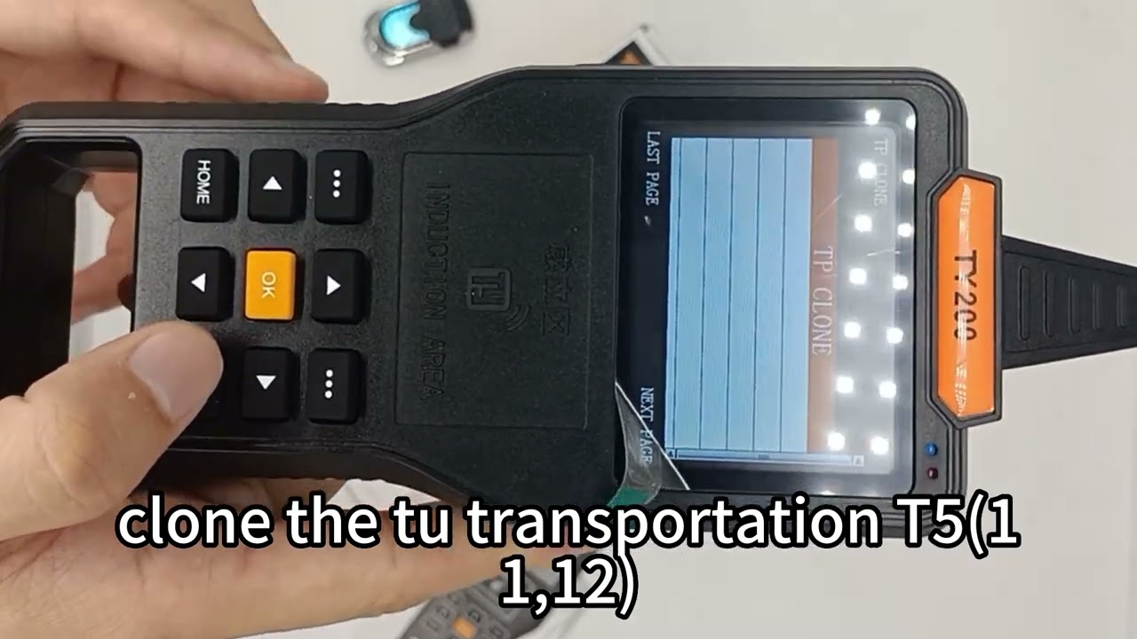 TY200 Locksmith Tool for Remote Control Programmer Key Maker MANUAL Presentation