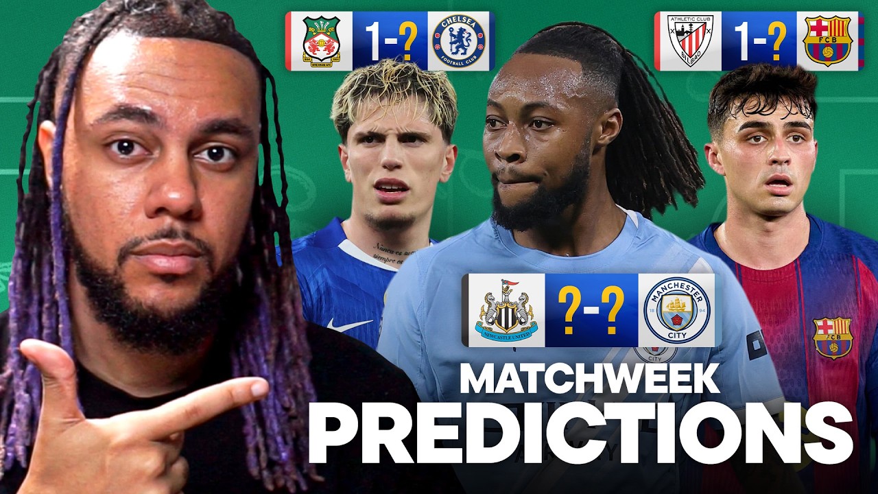 WEEKEND PREDICTIONS! ft. FA Cup, Barca Bilbao and more! 🔥