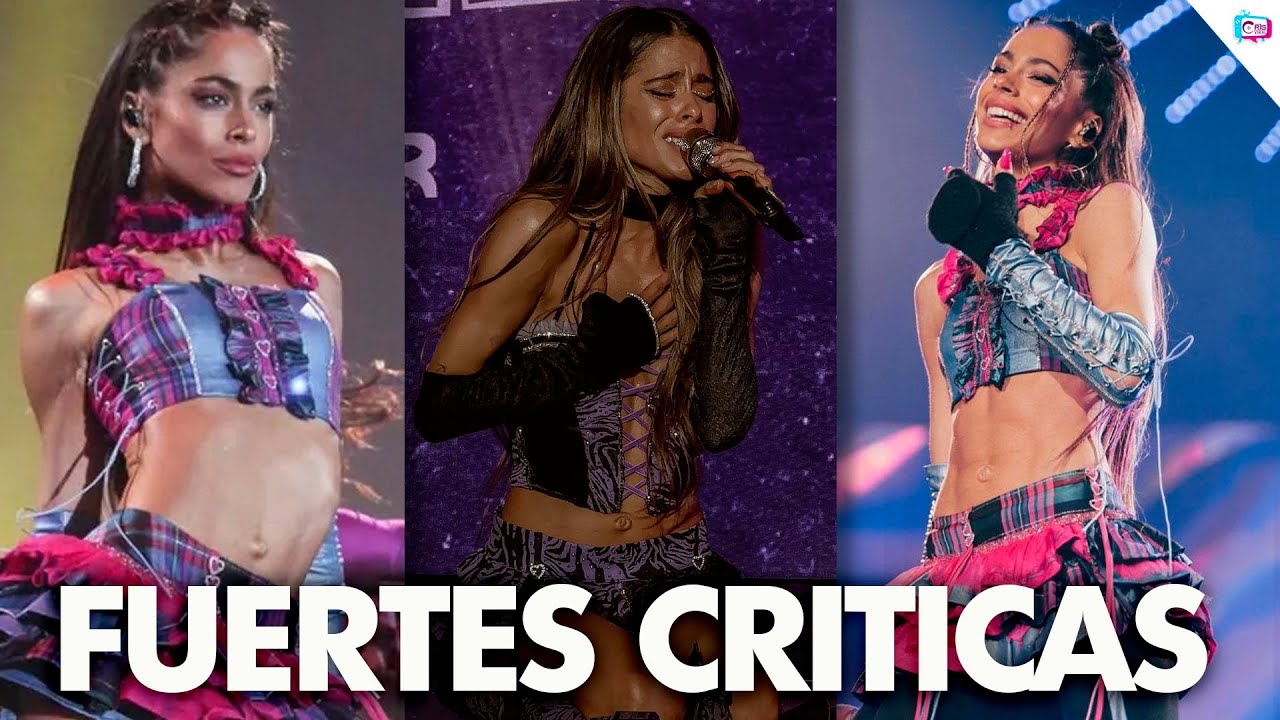 Burlas y criticas a Tini Stoessel por su estado físico. La cantante luce extremadamente delgada.