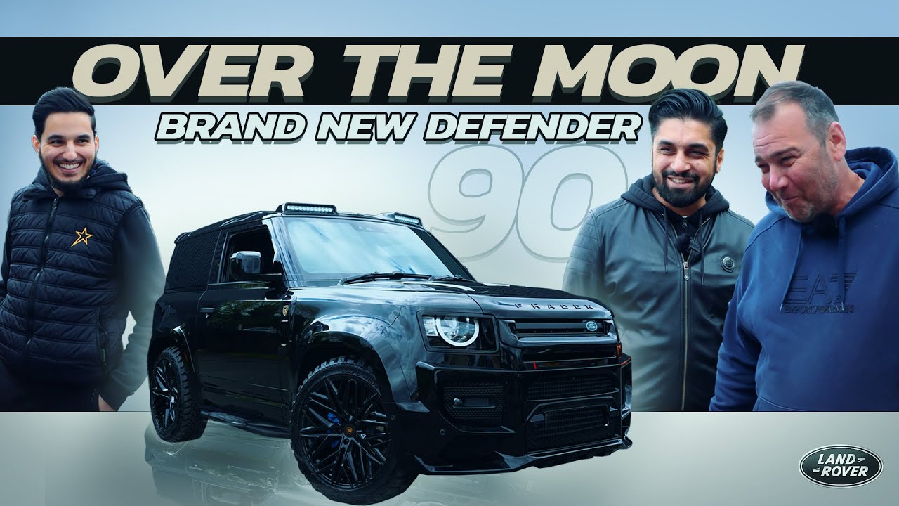Over The Moon ! Brand New Defender 90 Customization
