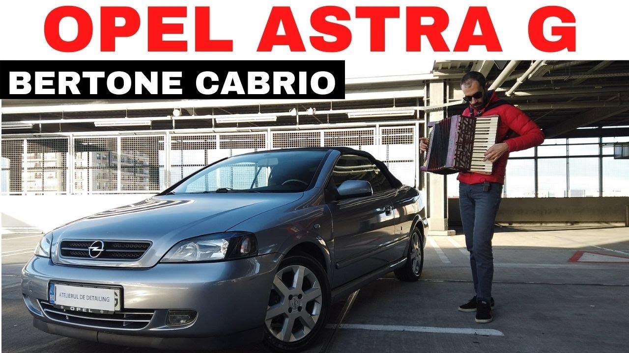 Opel Astra G Bertone Cabrio, masina NEMTEASCA cu suflet ITALIAN