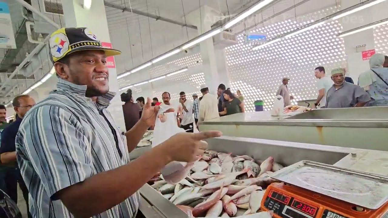 மஸ்கட்டில் உள்ள பெரிய மீன் மார்கெட் /MUTTRAH FISH MARKETin Muscat ,Oman#fishmarket #explore #muscat