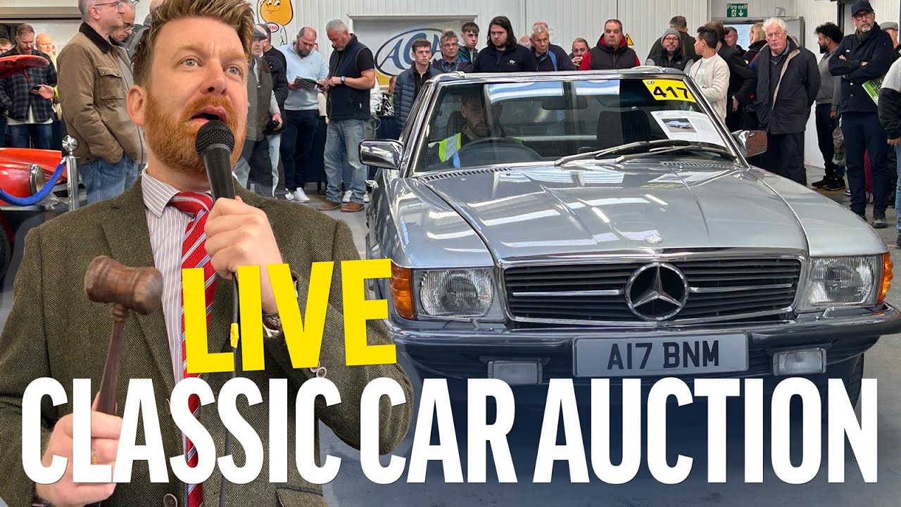 LIVE CLASSIC CAR AUCTION! Day 1 Highlights & Prices (Anglia Car Auctions November 2025)