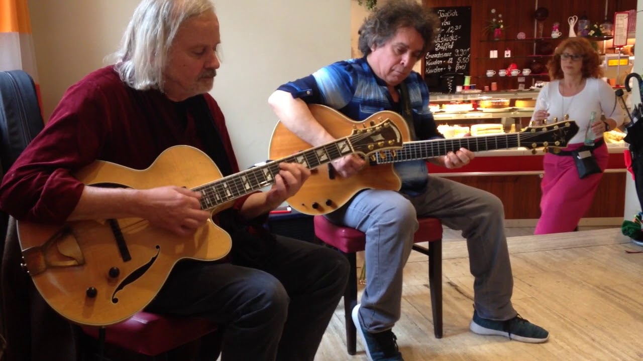 Nuages  Howard Alden & Helmut Nieberle Sevenstring Jazzguitars