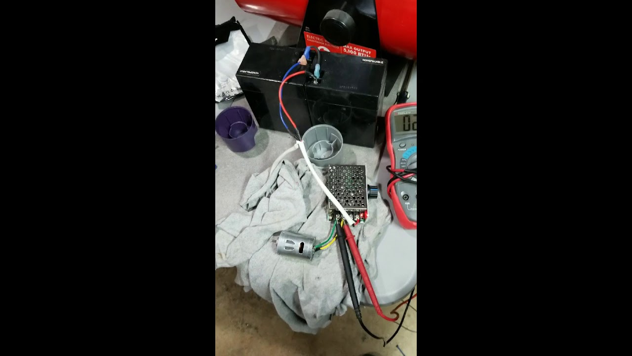 PWM MUI MOTOR CONTROLLER from Amazon TEST