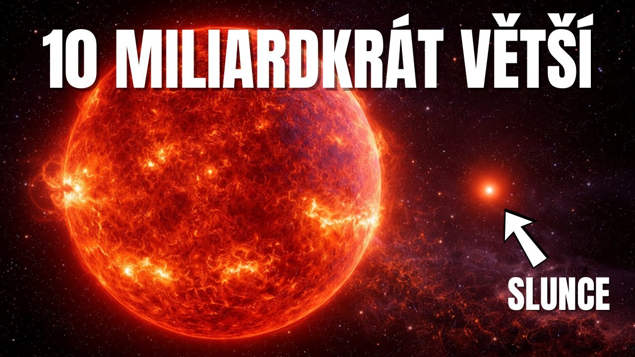 NEJVĚTŠÍ HVĚZDA ve VESMÍRU: Jak OBROVSKÁ skutečně je?