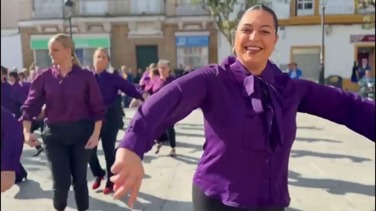 Academia de baile Rocío Campos día de la mujer 8M 💜