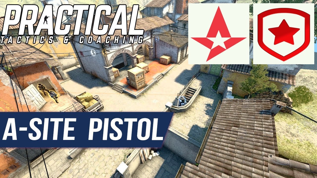CS:GO Tactic -- Astralis vs Gambit -- Inferno A-site Pistol Tactic