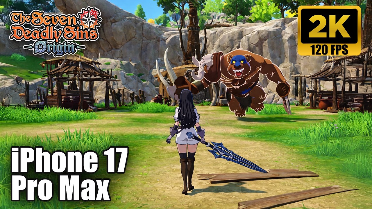 The Seven Deadly Sins: Origin Mobile (120 FPS) on iPhone 17 Pro Max