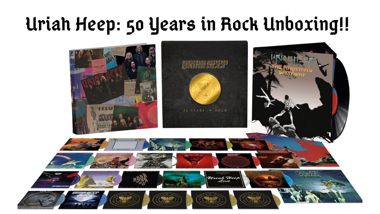 РАСПАКОВКА: Uriah Heep: 50 лет в роке!
