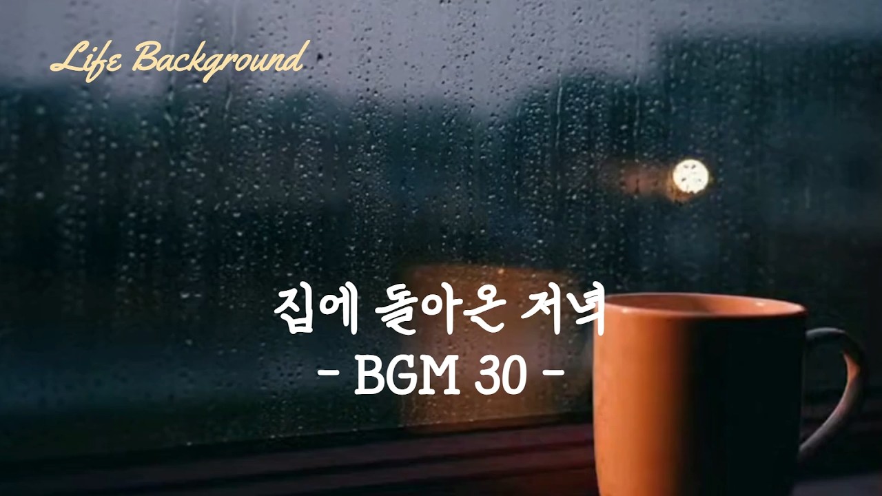 집에 돌아온 저녁 BGM 30