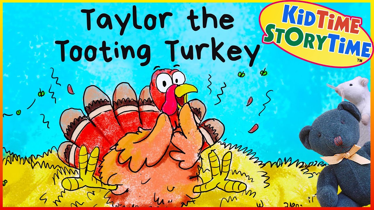 Taylor the Tooting Turkey | FUNNY read aloud | fart book 💨