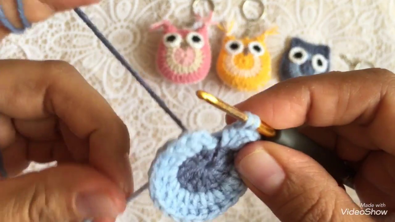 Baykuş Anahtarlık Yapımı (çok pratik ve şirin)