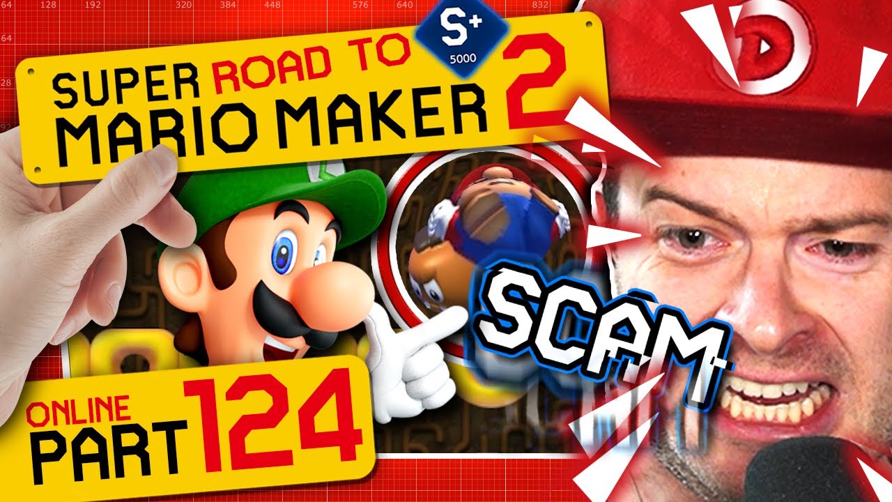 SUPER MARIO MAKER 2 Online 👷 #124: Ultimativer Scam!