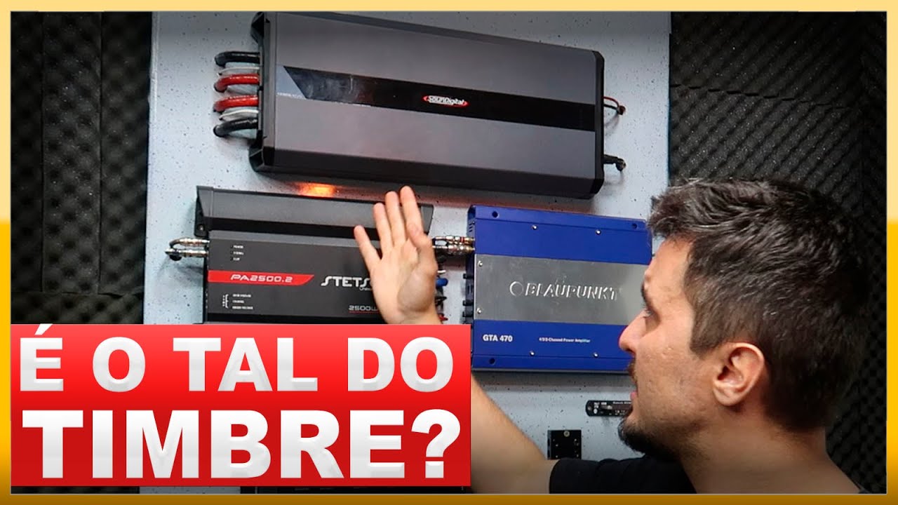 Módulos amplificadores possuem sonoridade diferente? - Entenda