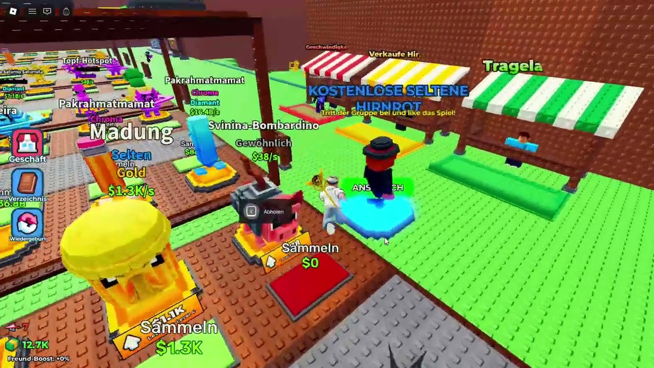 Ich FLIEGE für BRAINROTS in Roblox!