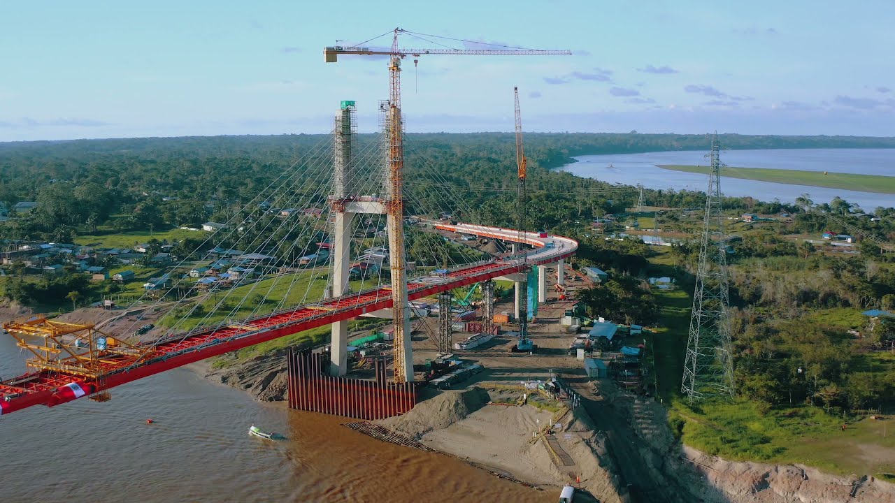 AVANCE DE OBRAS EN PUENTE NANAY &ndash; VIADUCTOS Y ACCESOS