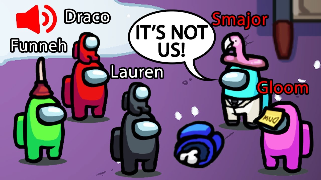 Among Us, But We Can HEAR People Near Us!