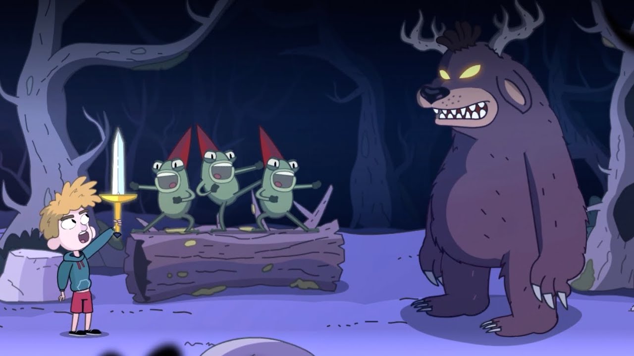 Help Save the Boy From the Bear Demon's Pursuit