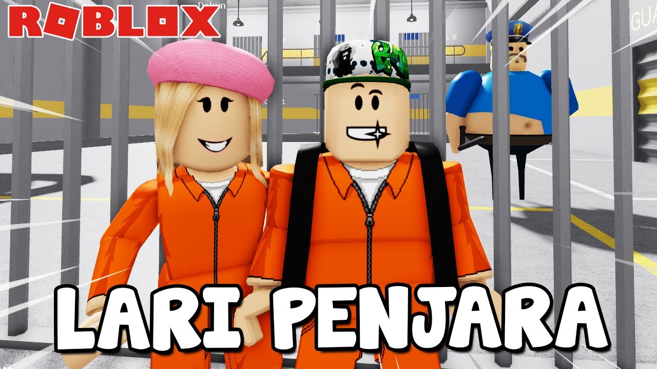 Aku Dan Esah Lari Dari Penjara! | Drama Penjara Brookhaven 🏡RP (Roblox Malaysia)