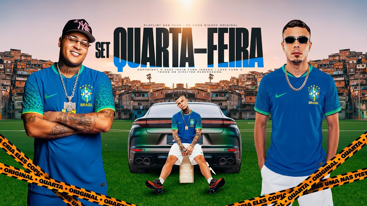 SET QUARTA-FEIRA 2.0 - MC Ryan SP, MC Tuto, MC Paiva, MC IG, MC Kako (Playlist Funk 2025 Lan&ccedil;amento)