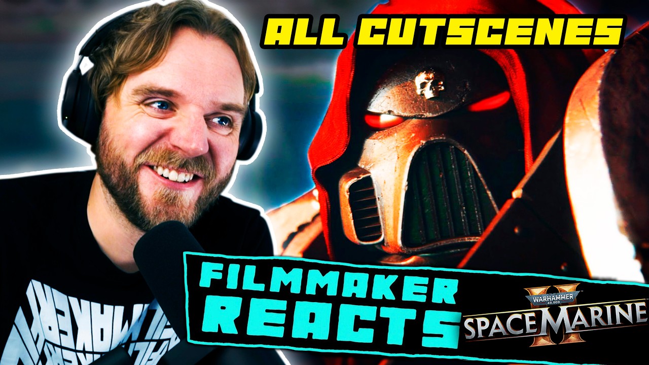 FILMMAKER REACTS: SPACE MARINE 2 | [ALL CUTSCENES] | WARHAMMER 40K