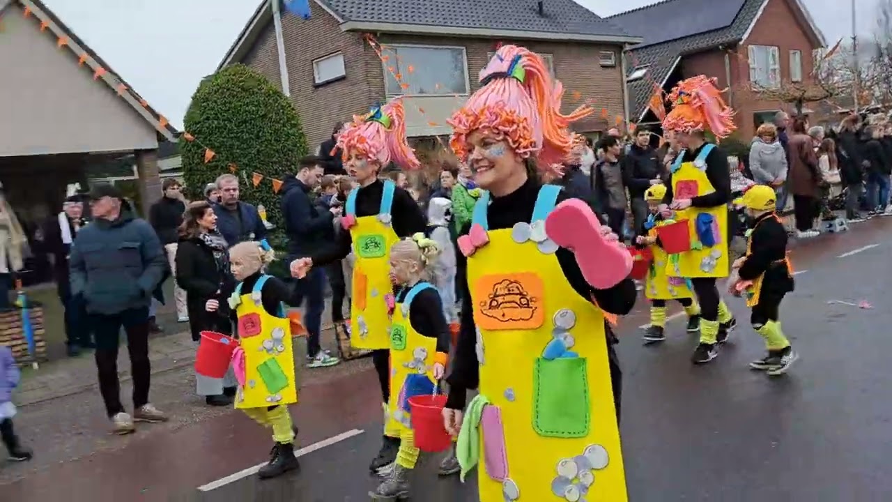 Carnavalsoptocht Langeveen 2025 Deel 1