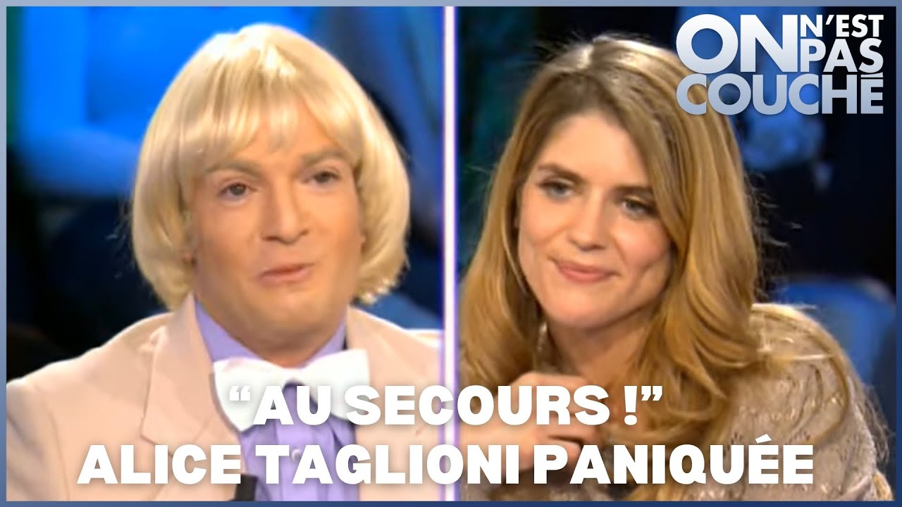 Alice Taglioni, paniquée face à un ancien camarade du Conservatoire... - Sketch Jonathan Lambert