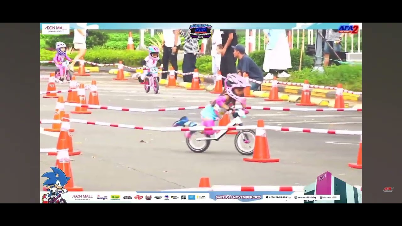 Qiana Adeeva Abdullah 2021 Girls in RACE PUSHBIKE AFA TOUR 2025 (Regional 2) x AEON BSD Day 1