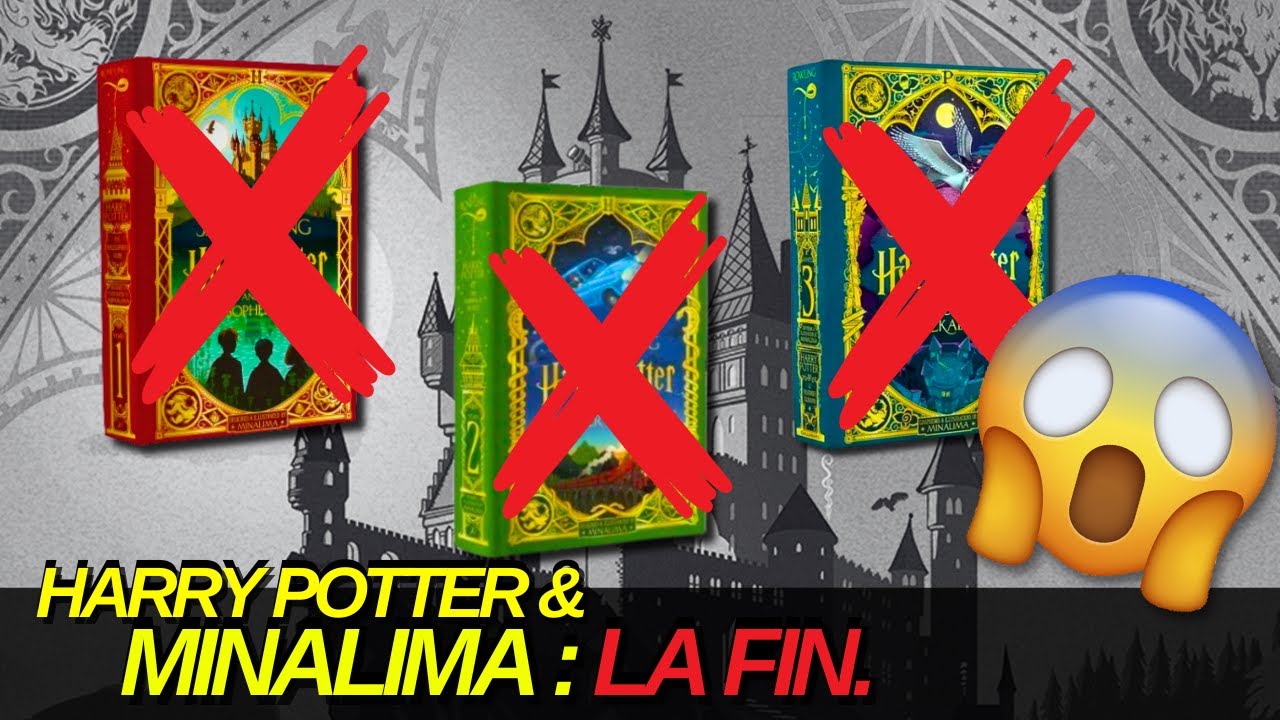 LES LIVRES HARRY POTTER PAR MINALIMA : C'EST TERMINÉ.... 😭😭😭
