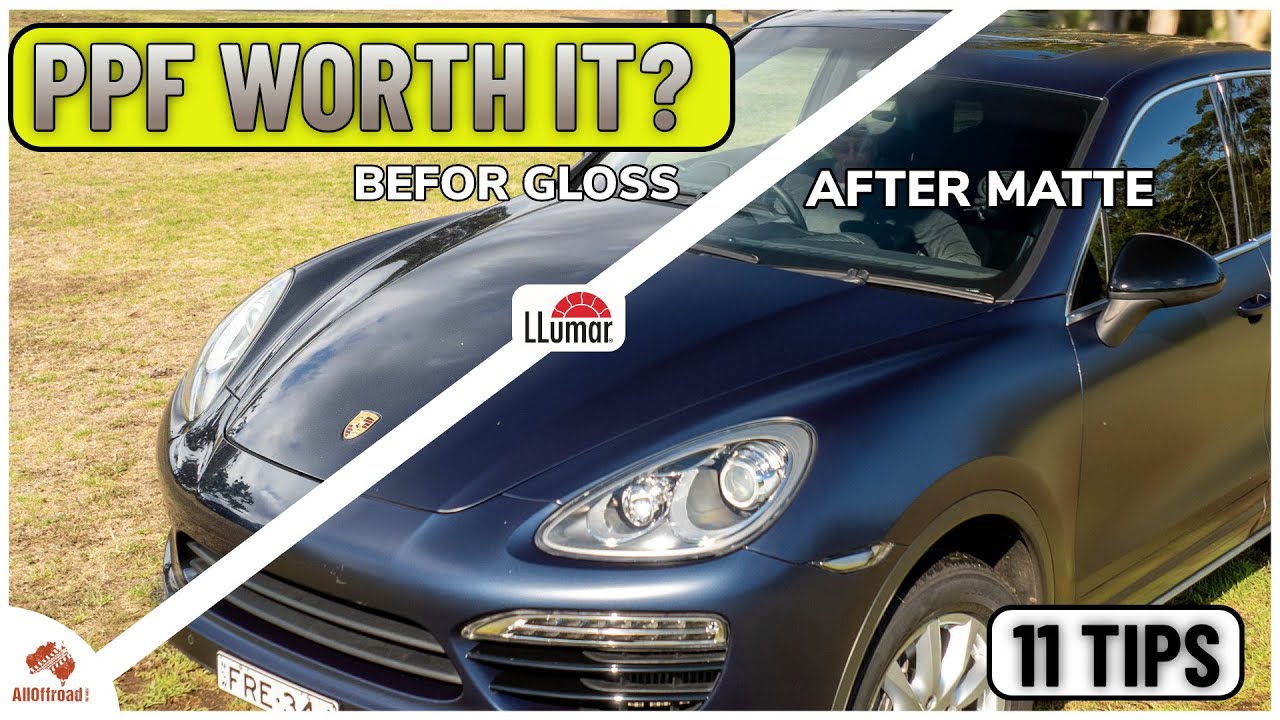 Стоит ли использовать защитную пленку PPF на подержанном Porsche? Пленка Luma Platinum Stealth на...