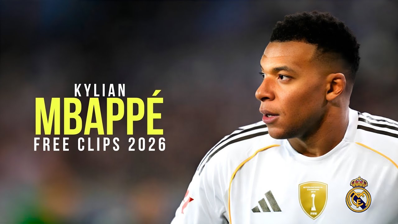 Kylian Mbappe 2025 &bull; Free clips For Edits &bull; Free Scene Pack + No Watermark &bull; 1080p | D74 Edits 2.0