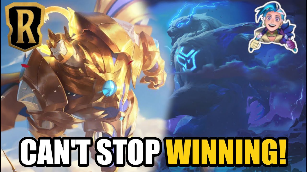 I CAN'T STOP WINNING WITH THIS DECK! Voli/Galio - Legends of Runeterra