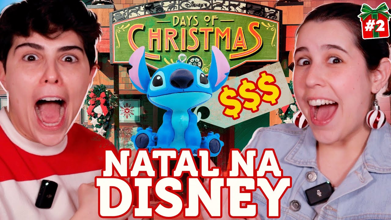CONHECENDO A LOJA DE NATAL DA DISNEY! | Vlogmas #2