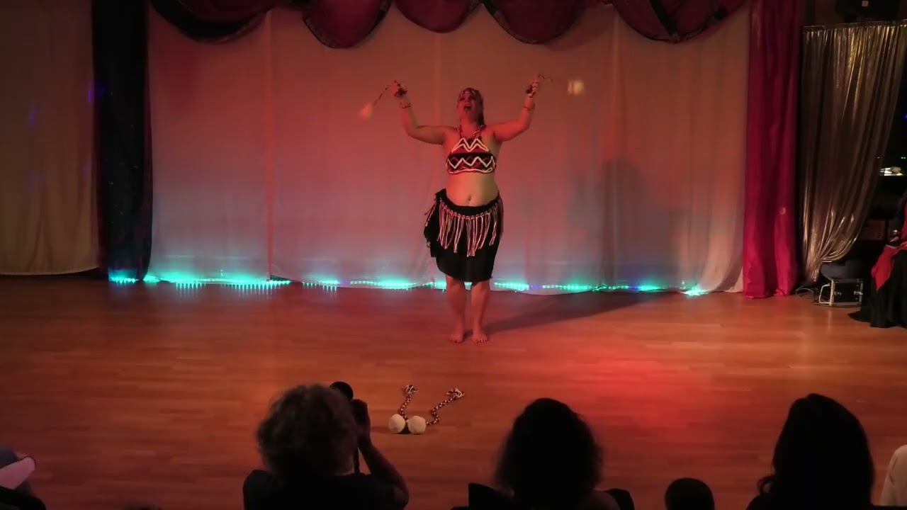 Tribal Winter 26 💃 Maori Poi Dance 