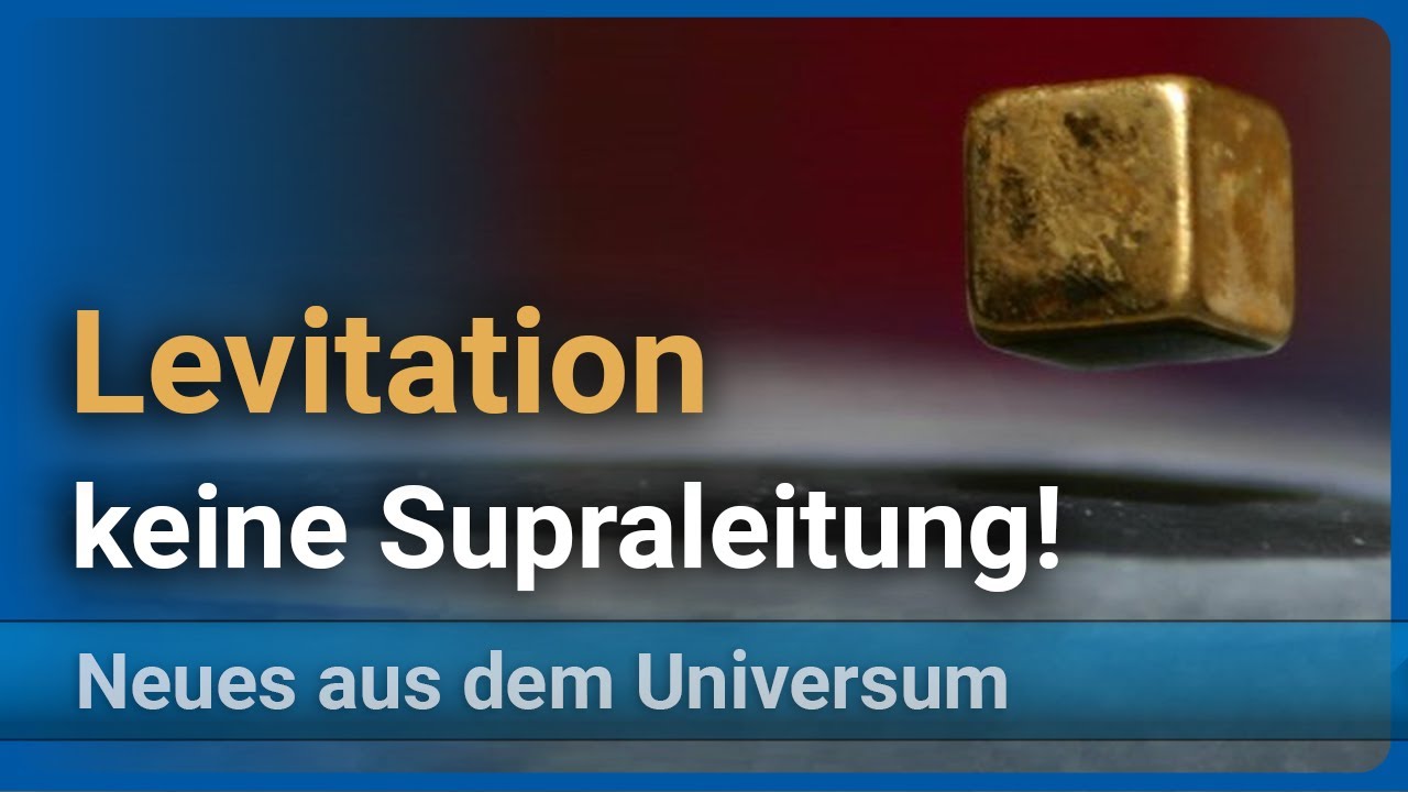Levitation bei Zimmertemperatur • keine Supraleitung • Jugend forscht | Carlos Steiner Navarro
