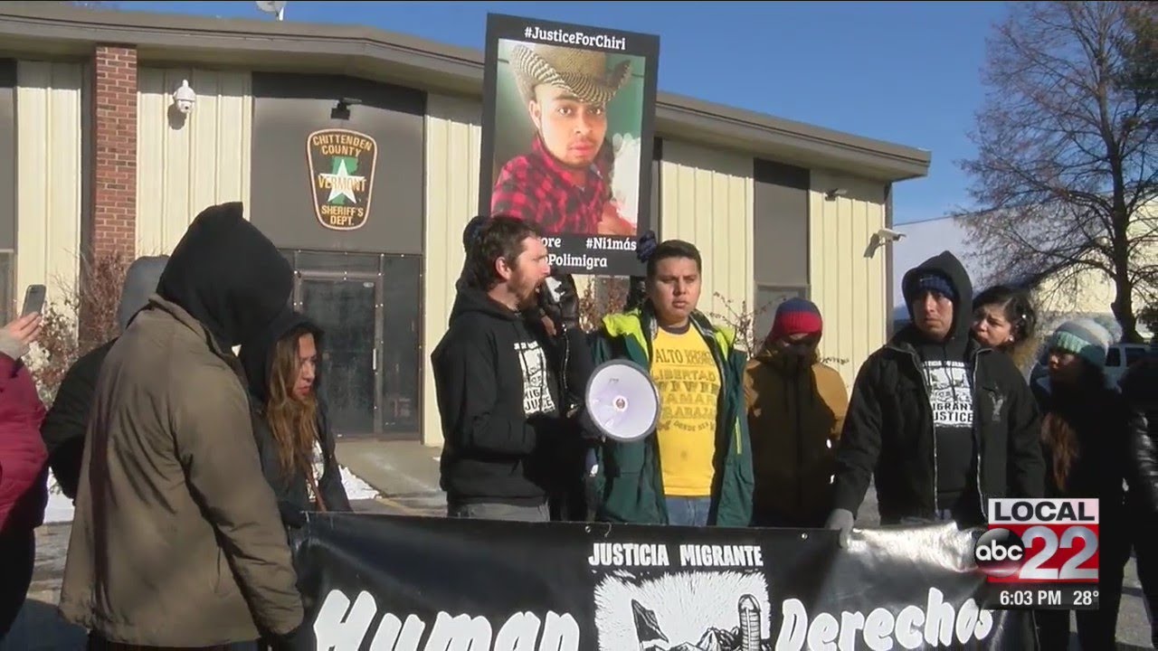 Migrant justice protests unlawful detainment of farm worker