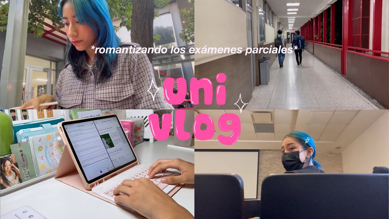 uni vlog | semana de exámenes presenciales en Administración: estudiando con amigas y cafetería