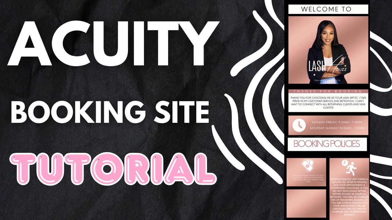ACUITY SCHEDULING | КАК СОЗДАТЬ САЙТ БРОНИРОВАНИЯ: Часть 1 | СОЗДАНИЕ САЙТА СВОИМИ РУКАМИ В CANVA