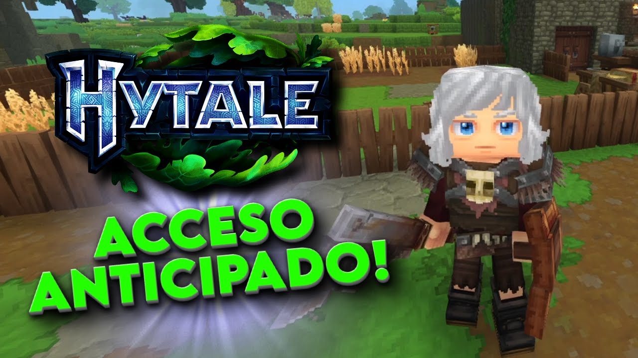 PROBANDO POR PRIMERA VEZ HYTALE!! 🍀(Acceso Anticipado)