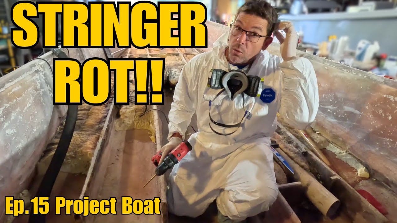 HOW-TO CHECK FOR BOAT STRINGER ROT! (and Foam Removal Tips)