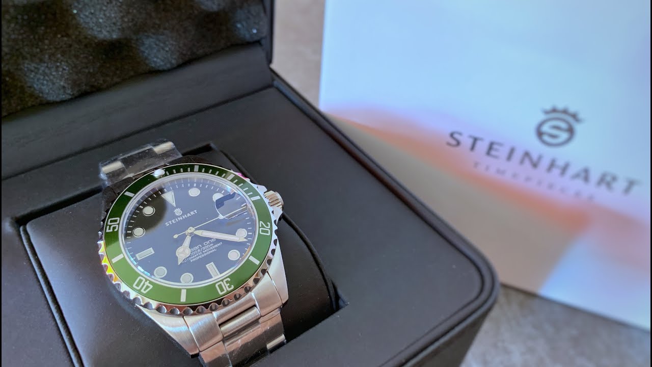 Steinhart Ocean One 39 Green - Quick Unboxing