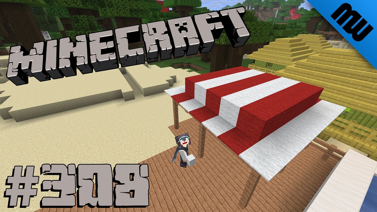 Das Pavillondach sieht aus wie 'nen Hut ● Let's play Minecraft Multiplayer #308