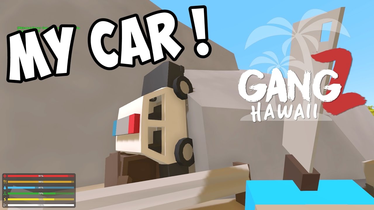 Boom, Where's My Car?! - UNTURNED GangZ S5E02 (Hawaii Map Multiplayer PvP)
