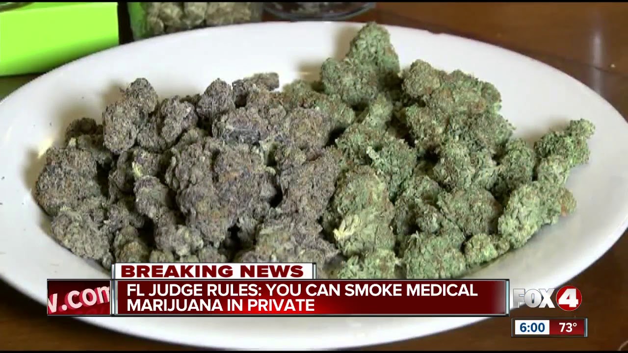 Floridians can now legally smoke medical marijuana, judge rules